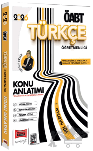 2026 ÖABT Türkçe Öğretmenliği Yazma Eğitimi - Konuşma Eğitimi - Okuma Eğitimi - Dinleme Eğitimi Konu Anlatımı Yol Haritası 1