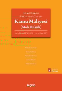 Hukuk Fakülteleri, İİBF'ler ve MYO'lar içinKamu Maliyesi (Mali Hukuk)