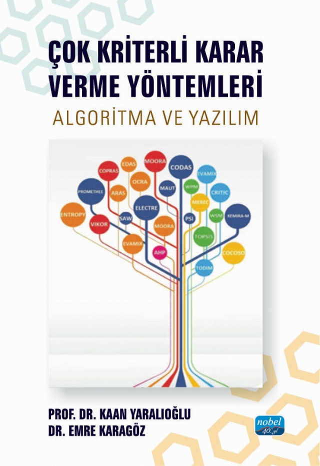 ÇOK KRİTERLİ KARAR VERME YÖNTEMLERİ - Algoritma ve Yazılım