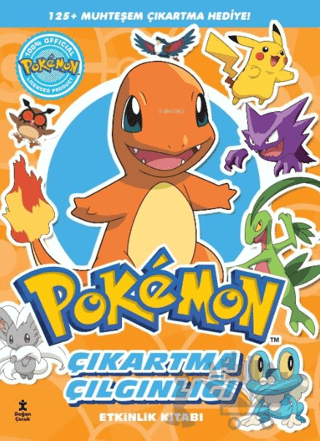 Pokemon Charmender - Çıkartma Çılgınlığı Etkinlik Kitabı