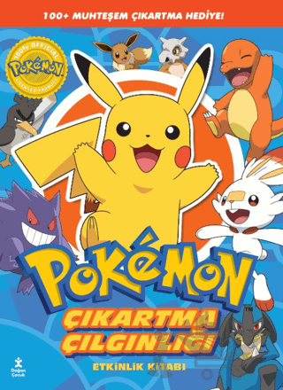 Pokemon - Pikachu Çıkartma Çılgınlığı Etkinlik Kitabı
