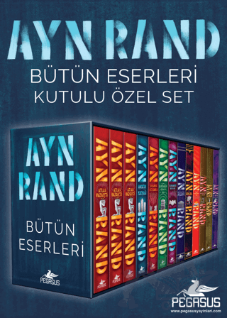 Ayn Rand Bütün Eserleri Kutulu Özel Set (13 Kitap )
