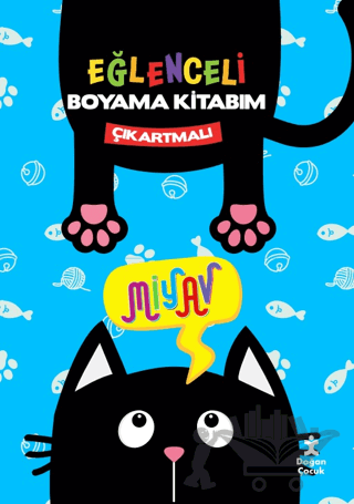 Miyav Eğlenceli Boyama Kitabım