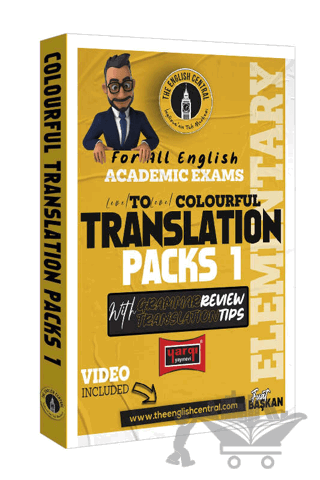 Yargı Yayınları 2023 Tüm İngilizce Akademik Sınavlar İçin Çeviri Fasikülleri Gramer Özeti Çeviri İpuçları Translation Packs 1 (Elemantary)