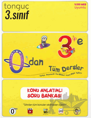 0'dan 3'e Tüm Dersler Konu Anlatımlı Soru Bankası