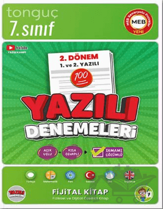 7. Sınıf Yazılı Denemeleri 2. Dönem 1 ve 2. Yazılı