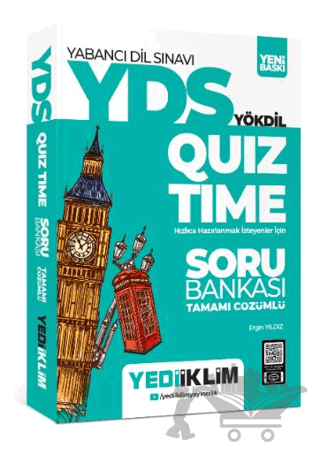 YDS - YÖKDİL Quiz Time Tamamı Çözümlü Soru Bankası