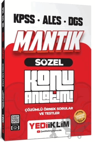 2025 KPSS - ALES - DGS Sözel Mantık Konu Anlatımı