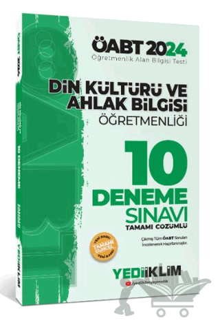 2024 ÖABT Din Kültürü Ve Ahlak Bilgisi Öğretmenliği Tamamı Video Çözümlü 10 Deneme Sınavı