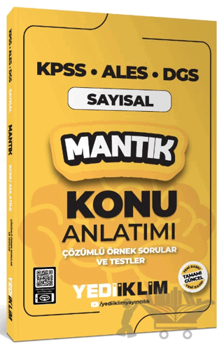 2025 KPSS ALES DGS Sayısal Mantık Konu Anlatımı