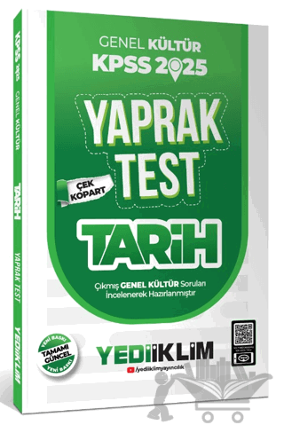 2025 KPSS Genel Kültür Tarih Çek Kopart Yaprak Test