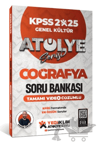2025 KPSS Genel Kültür Atölye Serisi Coğrafya Tamamı Video Çözümlü Soru Bankası