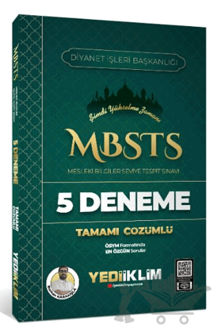 2025 MBSTS Mesleki Bilgiler Seviye Tespit Sınavı Tamamı Çözümlü 5 Deneme