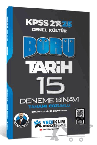 2025 Genel Kültür Börü Tarih Tamamı Çözümlü 15 Deneme Sınavı