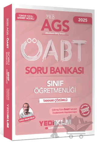 2025 MEB AGS ÖABT Sınıf Öğretmenliği Tamamı Çözümlü Soru Bankası