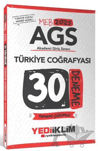 2025 MEB AGS Türkiye Coğrafyası Tamamı Çözümlü 30 Deneme