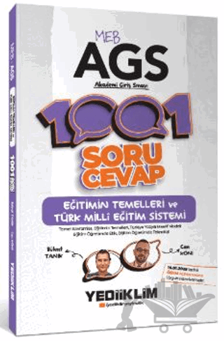 MEB AGS Eğitimin Temelleri ve Türk Milli Eğitim Sistemi 1001 Soru Cevap