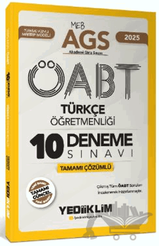 2025 MEB AGS ÖABT Türkçe Öğretmenliği Tamamı Çözümlü 10 Deneme Sınavı