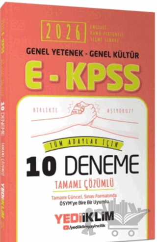 2026 EKPSS Genel Yetenek Genel Kültür Tüm Adaylar İçin Tamamı Çözümlü 10 Deneme