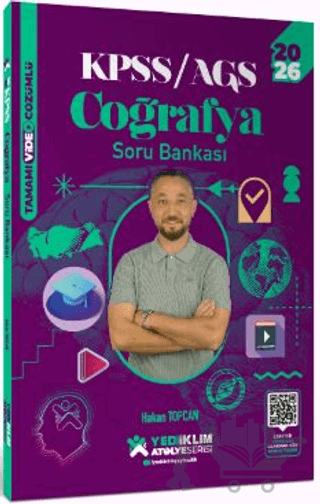 2026 KPSS Genel Kültür Atölye Serisi Coğrafya Tamamı Video Çözümlü Soru Bankası