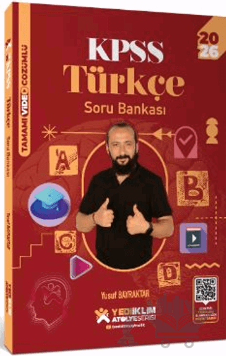 2026 KPSS Genel Yetenek Atölye Serisi Türkçe Tamamı Video Çözümlü Soru Bankası