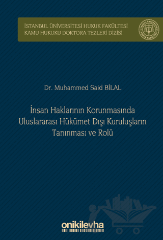İnsan Haklarının Korunmasında Uluslararası Hükümet Dışı Kuruluşların Tanınması ve Rolü