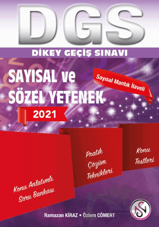 2021 DGS Sayısal ve Sözel Yetenek Konu Anlatımlı Soru Bankası