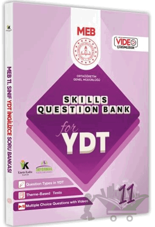 2025 YDT MEBİ İngilizce 11. Sınıf Skills Question Bank (Beceri Temelli Soru Bankası) Video Çözümlü