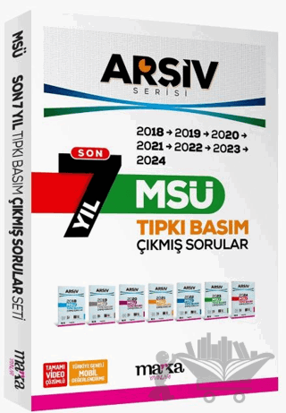 Son 7 Yıl MSÜ Arşiv Serisi Çıkmış Sorular Tamamı Video Çözümlü