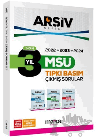 Son 3 Yıl MSÜ Arşiv Serisi Çıkmış Sorular Tamamı Video Çözümlü