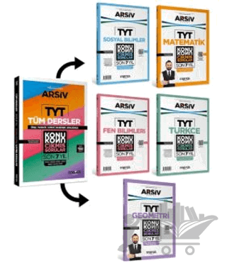 TYT Arşiv Serisi Tüm Dersler Konu Konu Çıkmış Sorular Son 7 Yıl