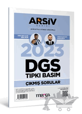 2023 DGS Arşiv Serisi Tıpkı Basım Çıkmış Sorular