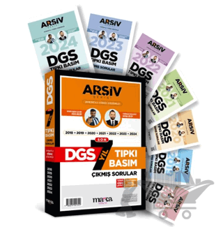 Son 7 Yıl DGS Arşiv Serisi Tıpkı Basım Fasikül Fasikül Çıkmış Sorular