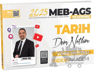 2025 MEB-AGS Akademisi Tarih Video Ders Notları