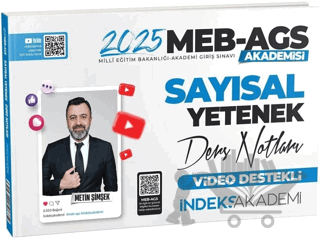 2025 MEB-AGS Akademisi Sayısal Yetenek Video Ders Notları