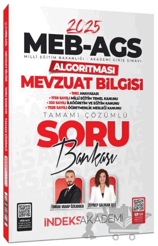 2025 MEB-AGS Algoritması Mevzuat Bilgisi Soru Bankası Çözümlü