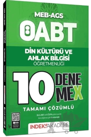 ÖABT MEB-AGS Din Kültürü ve Ahlak Bilgisi 10 Deneme X Çözümlü
