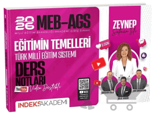 2026 MEB-AGS Eğitimin Temelleri ve Türk Milli Eğitim Sistemi Video Ders Notları