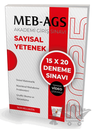 MEB - AGS Hazırlık Sayısal Yetenek 15x20 Tamamı Video Çözümlü Deneme Sınavı