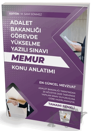 GYS Adalet Bakanlığı Görevde Yükselme Yazılı Sınavı Memur Konu Anlatımı