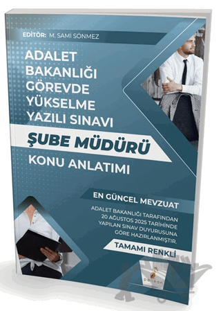 GYS Adalet Bakanlığı Görevde Yükselme Yazılı Sınavı Şube Müdürü Konu Anlatımı