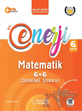 6. Sınıf Enerji 6+6 Matematik Deneme Sınavı