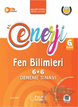 6. Sınıf Enerji 6+6 Fen Bilimleri Deneme Sınavı
