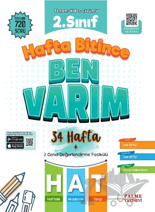 2. Sınıf Hafta Bitince Ben Varım (34 Hafta)
