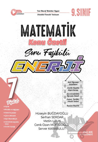 9. Sınıf Enerji Matematik Soru Fasikülleri (7 Fasikül)