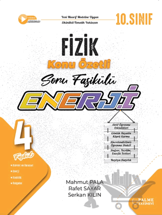 10. Enerji Fizik Konu Özetli Soru Fasikülleri (4 Fasikül)