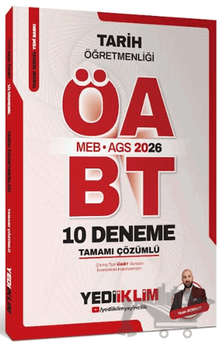 2026 MEB AGS ÖABT Tarih Öğretmenliği Tamamı Çözümlü 10 Deneme