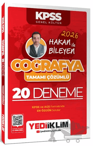 2026 KPSS Coğrafya Tamamı Çözümlü 20 Deneme