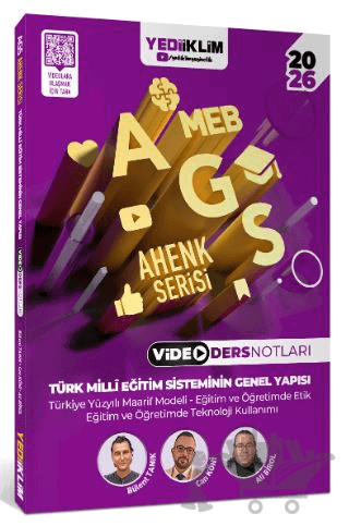 2026 MEB AGS Ahenk Serisi Türk Milli Eğitim Sisteminin Genel Yapısı Video Ders Notları