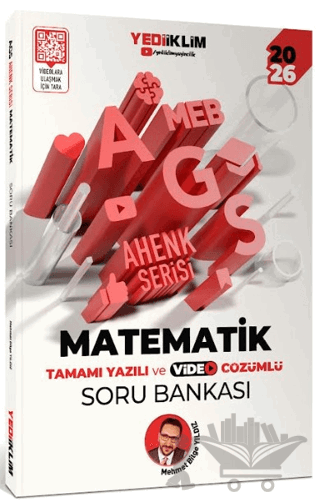 2026 MEB-AGS Ahenk Serisi Matematik Tamamı Yazılı ve Video Çözümlü Soru Bankası